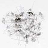 Maxbell 200 Pieces Lots Pure White Cotton Candle Wicks For Home Candle Making Crafts