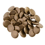 Maxbell 90 Sets Metal Snap Buttons Press Stud Popper Fasteners Sliver Bronze Black