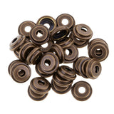 Maxbell 90 Sets Metal Snap Buttons Press Stud Popper Fasteners Sliver Bronze Black