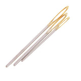 Maxbell 24Pcs/Set Hand Sewing Curved Needles & Threads for Carpet Repair Upholstery