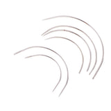 Maxbell 24Pcs/lot Jeans Sewing Thread & Hand Sewing Needles Leather Curved Needle