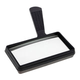 Maxbell 2 Pieces Rectangular Handheld Reading Magnifying Glass Book Magnifier