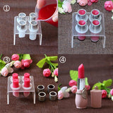 Maxbell Personality Make up Tool Lipstick Cosmetics DIY Mould / Mold Crafts Tool Silicone Lipstick Mold Filling Ring for 12.1mm Tube