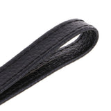 Maxbell 2Pcs Genuine Leather Replacement Clutch Wristlet Purse Wrist Straps Black