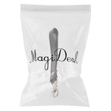 Maxbell 2Pcs Genuine Leather Replacement Clutch Wristlet Purse Wrist Straps Black