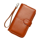 Maxbell 2Pcs Genuine Leather Replacement Clutch Wristlet Purse Wrist Straps Black