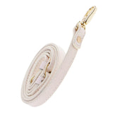 Adjustable Cow Leather Shoulder Bag Strap Crossbody Bags Replacement White