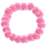Maxbell 200pcs PE Foam Rose Flower Heads Artificial Rose Flowers DIY Decoration