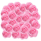 Maxbell 200pcs PE Foam Rose Flower Heads Artificial Rose Flowers DIY Decoration