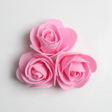 Maxbell 200pcs PE Foam Rose Flower Heads Artificial Rose Flowers DIY Decoration