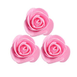 Maxbell 200pcs PE Foam Rose Flower Heads Artificial Rose Flowers DIY Decoration