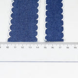 Maxbell 4 Yards Denim Laced Ribbon For DIY Hair Bows Decorative Ribbon Sewing Bands