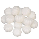 Maxbell 40 Packs Halloween Pumpkin Polystyrene Foam Ornaments DIY Handmade Materials