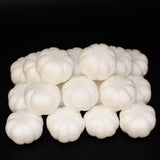 Maxbell 40 Packs Halloween Pumpkin Polystyrene Foam Ornaments DIY Handmade Materials