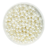 Maxbell 1000 Pieces 6mm Round Imitation Pearl Loose Spacer Beads DIY Jewelry Crafts