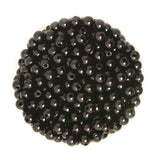 500pcs 6mm Round Plastic Imitation Pearl Spacer Beads DIY Craft Black