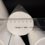 Maxbell 25x White Solid Cone Shaped Polystyrene Styrofoam for DIY Crafts Ornaments