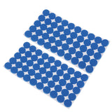 Maxbell 200 Pieces Furniture Pads Self-Adhesive Non-slip Floor Wall Protectors Blue