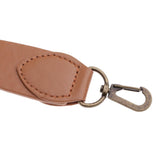 PU Leather Short Handbag Strap Replacement Purse Handle Holder 29cm Brown