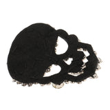 Maxbell Rhinestone Skull Patch Iron/Sew on Transfer Applique Motif fit Coat Sweater Handbag Purse Shoes DIY Decoration - Aladdin Shoppers