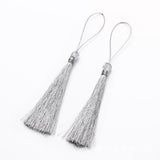 Maxbell Pack of 30 Assorted 13cm Silky Floss Bookmark Tassels with 5cm Cord Loop and Small Chinese Knot for Jewelry Making, Souvenir, Bookmarks, Earring, Pendant DIY Craft Accessory - Aladdin Shoppers