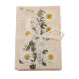 Maxbell Hollow Cube Plastic Candle Mold Tealight Candle Holder Mould & Dried Flowers