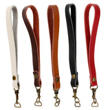 Maxbell 4pieces Replacement Genuine Leather Wrist Strap Clutch Wristlet Purse Strap