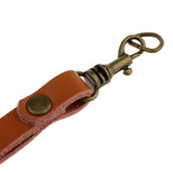 Maxbell 4pieces Replacement Genuine Leather Wrist Strap Clutch Wristlet Purse Strap