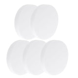 Maxbell 5 Pieces 5cm Dia 0.8cm Thick White 3 Layers Rubber Stamp Carving Blocks For your Own Stamp Upick DIY Craft Materials - Aladdin Shoppers