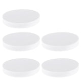 Maxbell 5 Pieces 5cm Dia 0.8cm Thick White 3 Layers Rubber Stamp Carving Blocks For your Own Stamp Upick DIY Craft Materials - Aladdin Shoppers