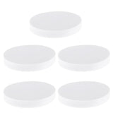Maxbell 5 Pieces 5cm Dia 0.8cm Thick White 3 Layers Rubber Stamp Carving Blocks For your Own Stamp Upick DIY Craft Materials - Aladdin Shoppers