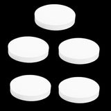 Maxbell 5 Pieces 5cm Dia 0.8cm Thick White 3 Layers Rubber Stamp Carving Blocks For your Own Stamp Upick DIY Craft Materials - Aladdin Shoppers