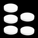 Maxbell 5 Pieces 5cm Dia 0.8cm Thick White 3 Layers Rubber Stamp Carving Blocks For your Own Stamp Upick DIY Craft Materials - Aladdin Shoppers