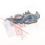 Maxbell 2 Pieces Bird Ladybird Rhinestones Beaded Patches Embroidery Fabric Applique DIY - Aladdin Shoppers