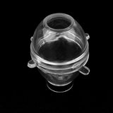 Maxbell 4pcs Plastic Egg Shape Candle Making Mold Mould for DIY Candle Making Crafts
