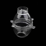 Maxbell 4pcs Plastic Egg Shape Candle Making Mold Mould for DIY Candle Making Crafts
