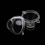 Maxbell 4pcs Plastic Egg Shape Candle Making Mold Mould for DIY Candle Making Crafts