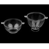 Maxbell 4pcs Plastic Egg Shape Candle Making Mold Mould for DIY Candle Making Crafts