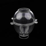 Maxbell 4pcs Plastic Egg Shape Candle Making Mold Mould for DIY Candle Making Crafts