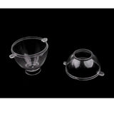 Maxbell 4pcs Plastic Egg Shape Candle Making Mold Mould for DIY Candle Making Crafts