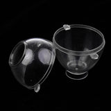 Maxbell 4pcs Plastic Egg Shape Candle Making Mold Mould for DIY Candle Making Crafts