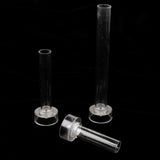 Maxbell 4pcs Plastic Round Church Top Candle Molds Mould for DIY Candle Making