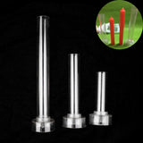 Maxbell 4pcs Plastic Round Church Top Candle Molds Mould for DIY Candle Making