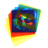 Maxbell 36 Pieces Arabic Numbers & Alphabet Drawing Template Stencils Ruler for Kids