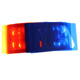 Maxbell 36 Pieces Arabic Numbers & Alphabet Drawing Template Stencils Ruler for Kids