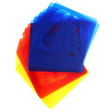 Maxbell 36 Pieces Arabic Numbers & Alphabet Drawing Template Stencils Ruler for Kids