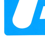 Maxbell 36 Pieces Arabic Numbers & Alphabet Drawing Template Stencils Ruler for Kids