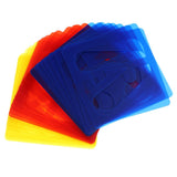 Maxbell 36 Pieces Arabic Numbers & Alphabet Drawing Template Stencils Ruler for Kids