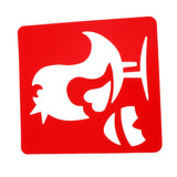 Maxbell 12 Pieces Plastic Drawing Template Stencils Ruler for Kids DIY Crafts Toys