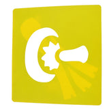 Maxbell 12 Pieces Plastic Drawing Template Stencils Ruler for Kids DIY Crafts Toys